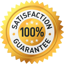 100% satisfaction guarantee